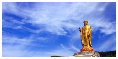 ​河南建成世界第一大佛, 高208米, 耗资12亿, 黄金打造!