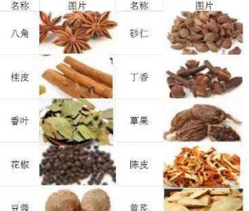 ​炖肉料有哪些,炖肉八大料是什么