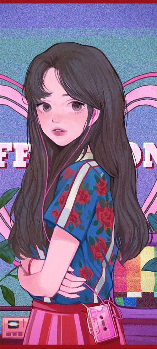 少女心满满的粉红色系列壁纸,每一张都是甜蜜的印记