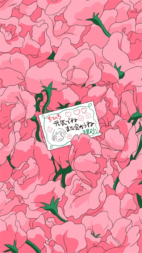 少女心满满的粉红色系列壁纸,每一张都是甜蜜的印记
