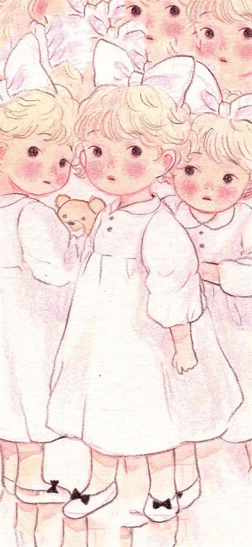 少女心满满的粉红色系列壁纸,每一张都是甜蜜的印记