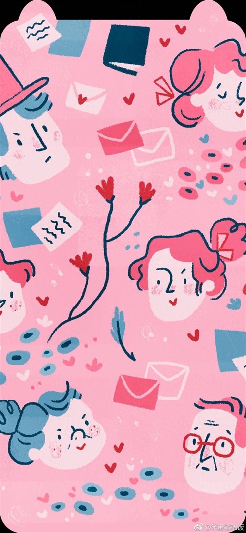 少女心满满的粉红色系列壁纸,每一张都是甜蜜的印记