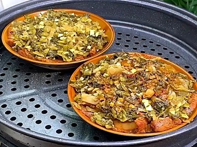 酸菜扣肉的做法，简单易做，老人孩子都喜欢吃