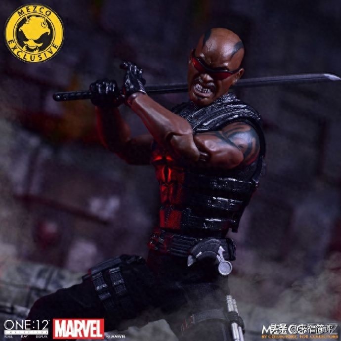 Mezco 发布,漫威One:12系列– MDX Blade 刀锋战士