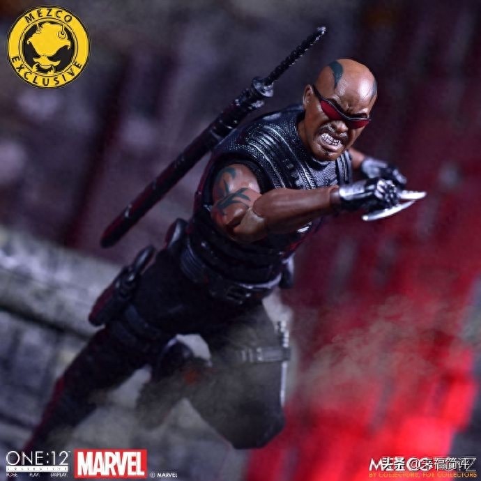 Mezco 发布,漫威One:12系列– MDX Blade 刀锋战士