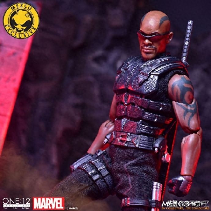 Mezco 发布,漫威One:12系列– MDX Blade 刀锋战士