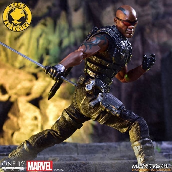 Mezco 发布,漫威One:12系列– MDX Blade 刀锋战士