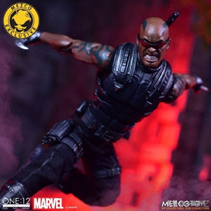 Mezco 发布,漫威One:12系列– MDX Blade 刀锋战士